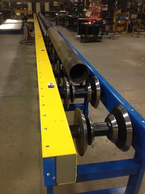 Concave Roller Tube Conveyor
